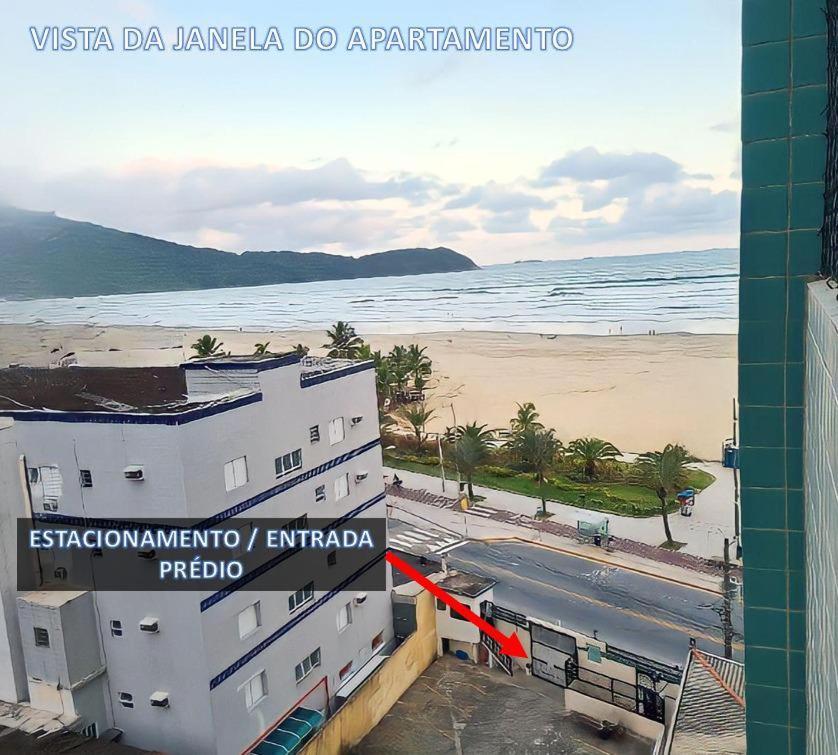 Kitnet Guilhermina Frente Feirinha E Mar Praia Grande  Exterior photo